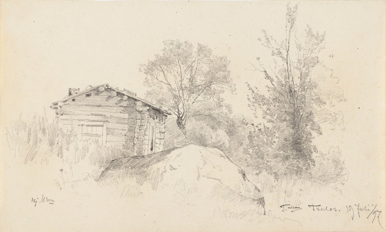 Cabaña en ruinas de Hjalmar Munsterhjelm