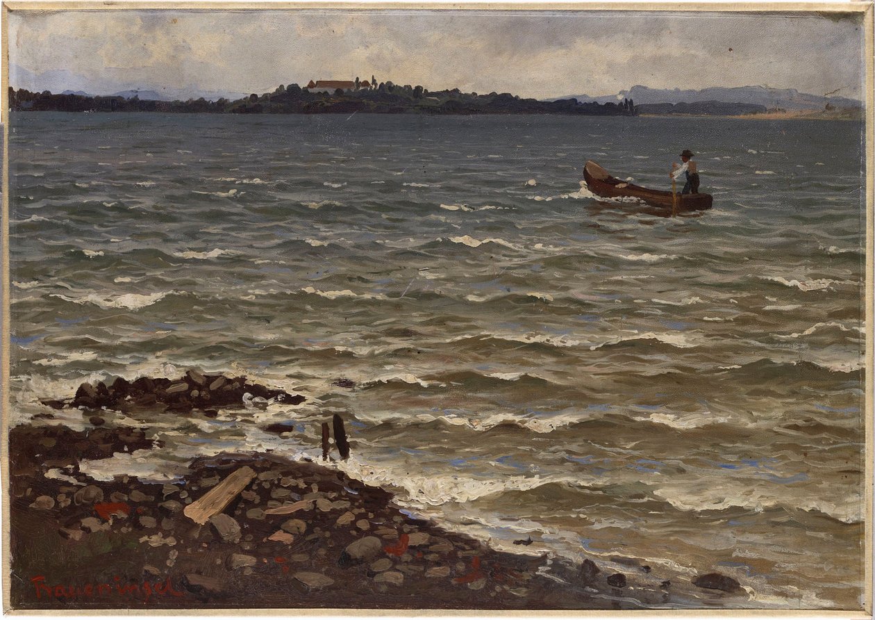 Paisaje, Fraueninsel de Hjalmar Munsterhjelm
