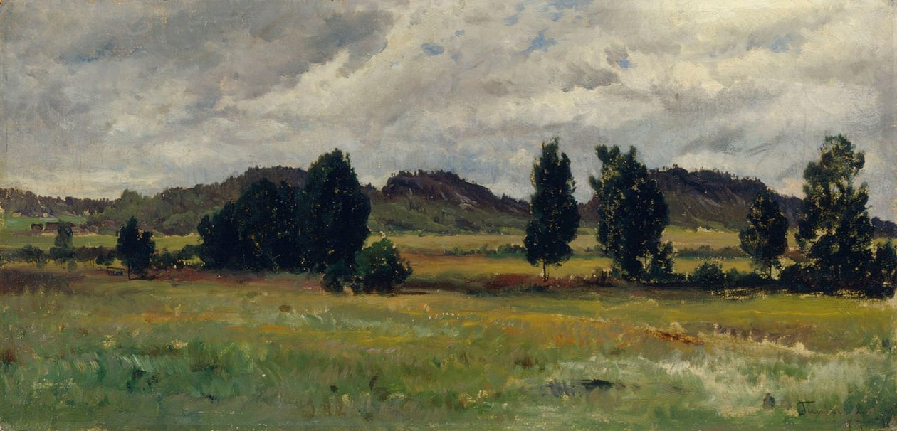 Paisaje de Tuulos de Hjalmar Munsterhjelm