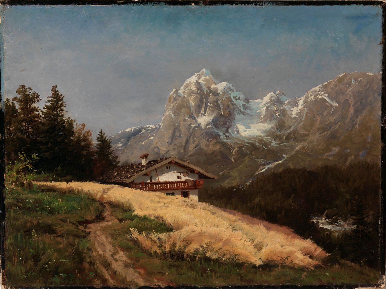 Vista desde Ramsau de Hjalmar Munsterhjelm