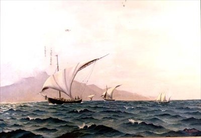 Barcos de pesca portugueses de Holger Lubbers