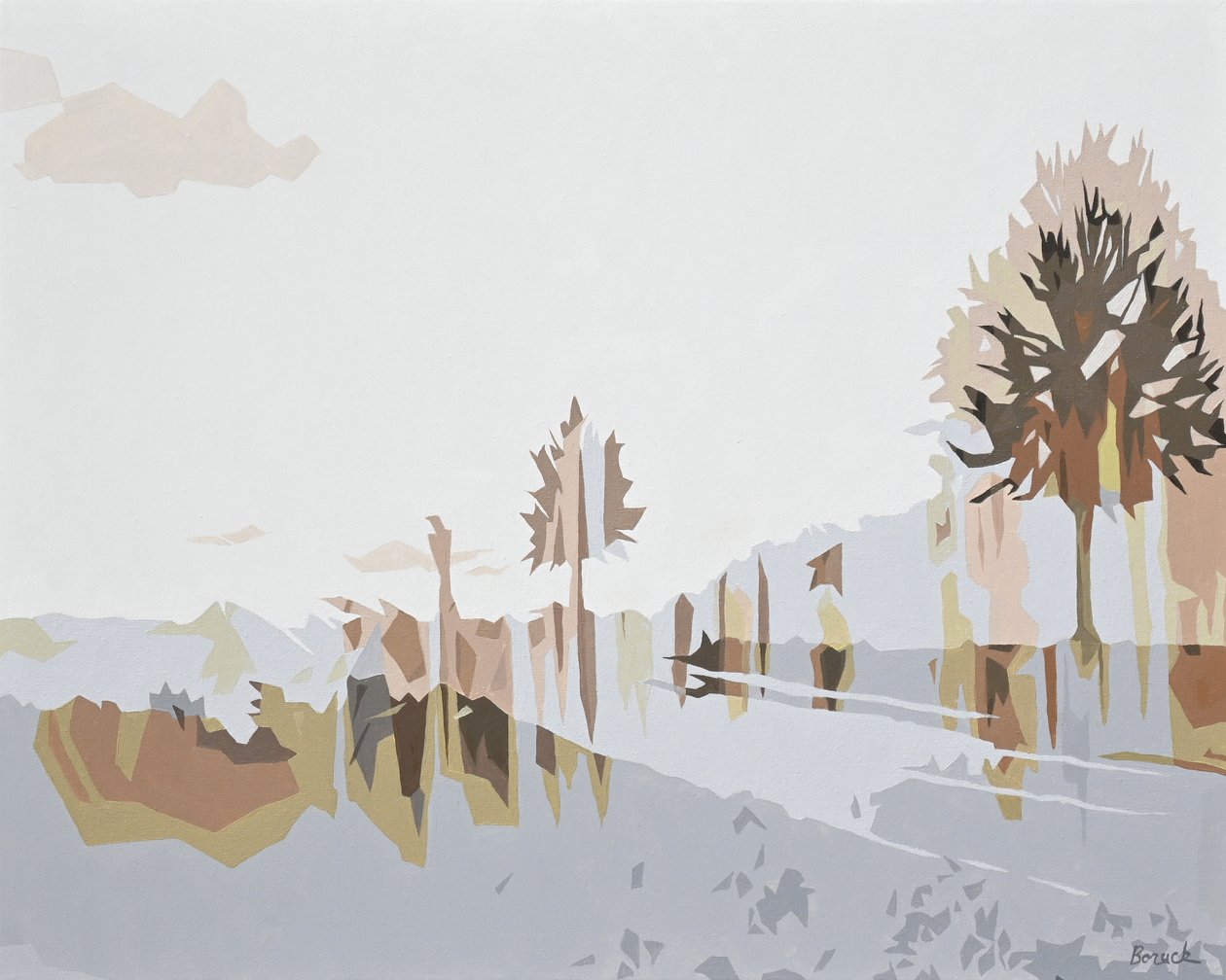 Mellow, 2024 (óleo sobre lienzo) de Holly Boruck