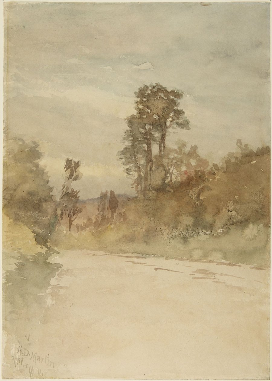 El invierno en Normandía de Homer Dodge Martin