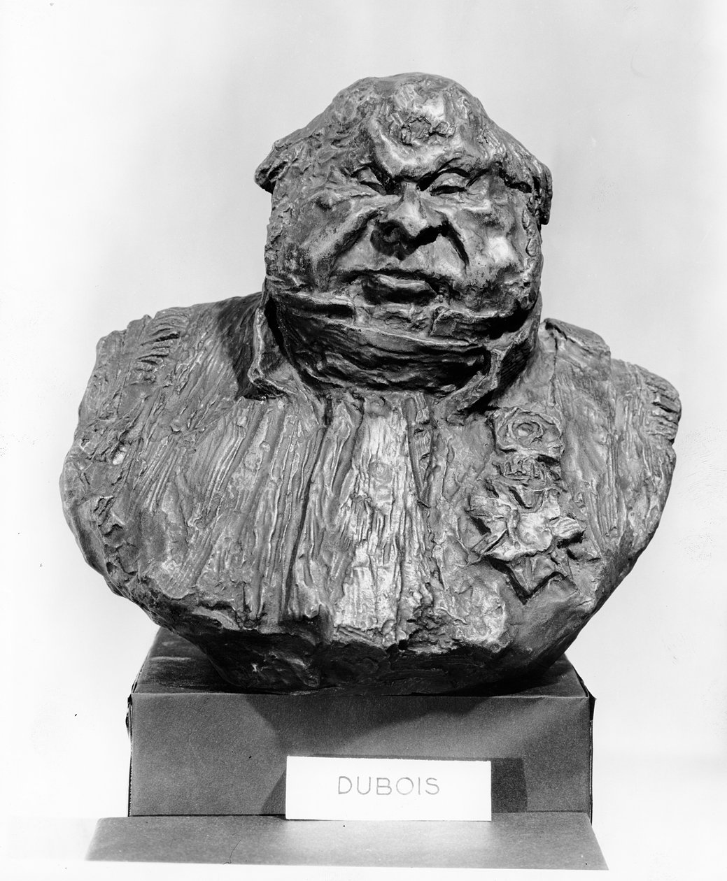 Busto de Hippolyte Abraham, conocido como Abraham-Dubois (1794-1863) 1833 de Honoré Daumier