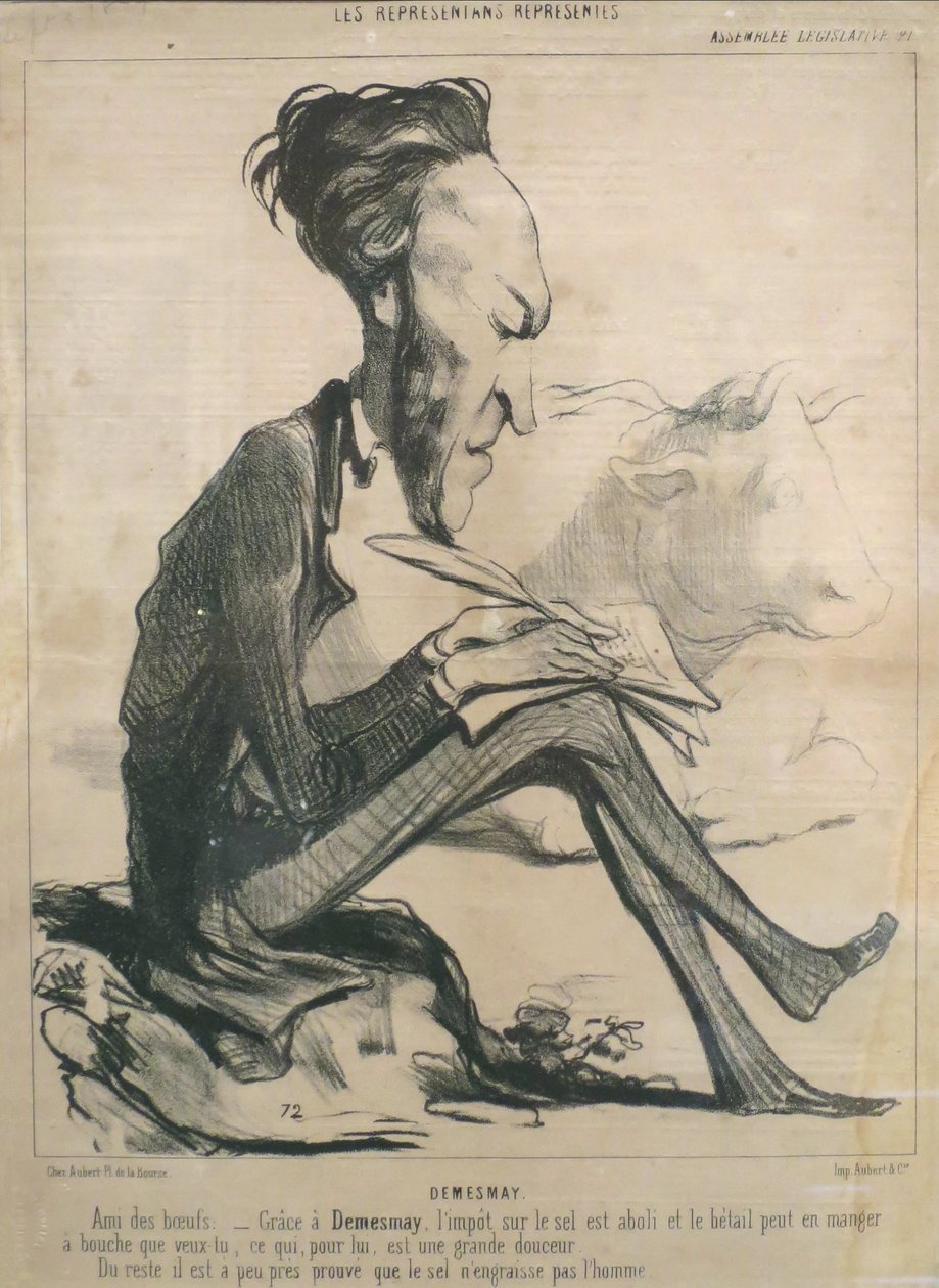 Ph. Auguste Demesmay de Honoré Daumier