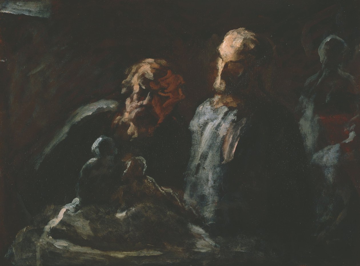 Dos escultores de Honoré Daumier