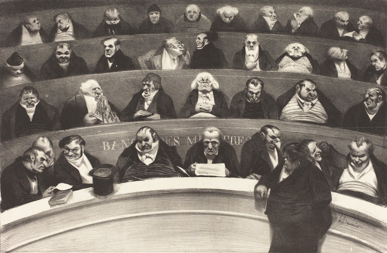El Vientre Legislativo de Honoré Daumier Victorin