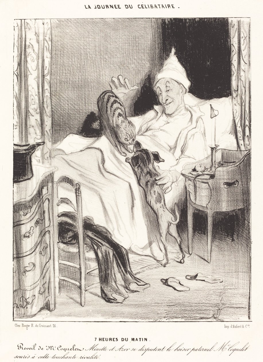 7 horas de la mañana de Honoré Daumier