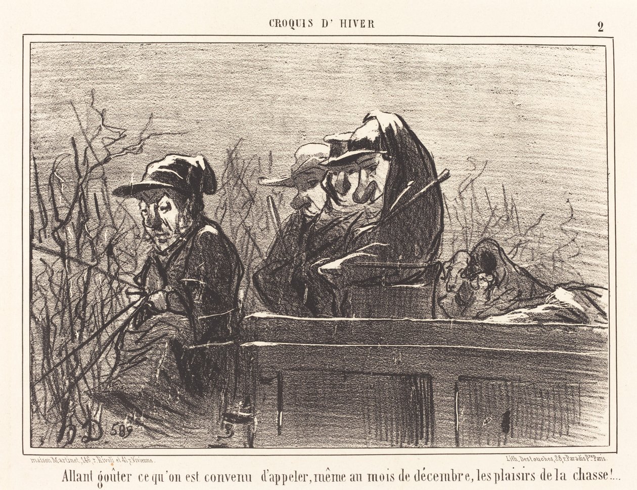 Yendo a probar lo que se ha convenido en llamar... de Honoré Daumier