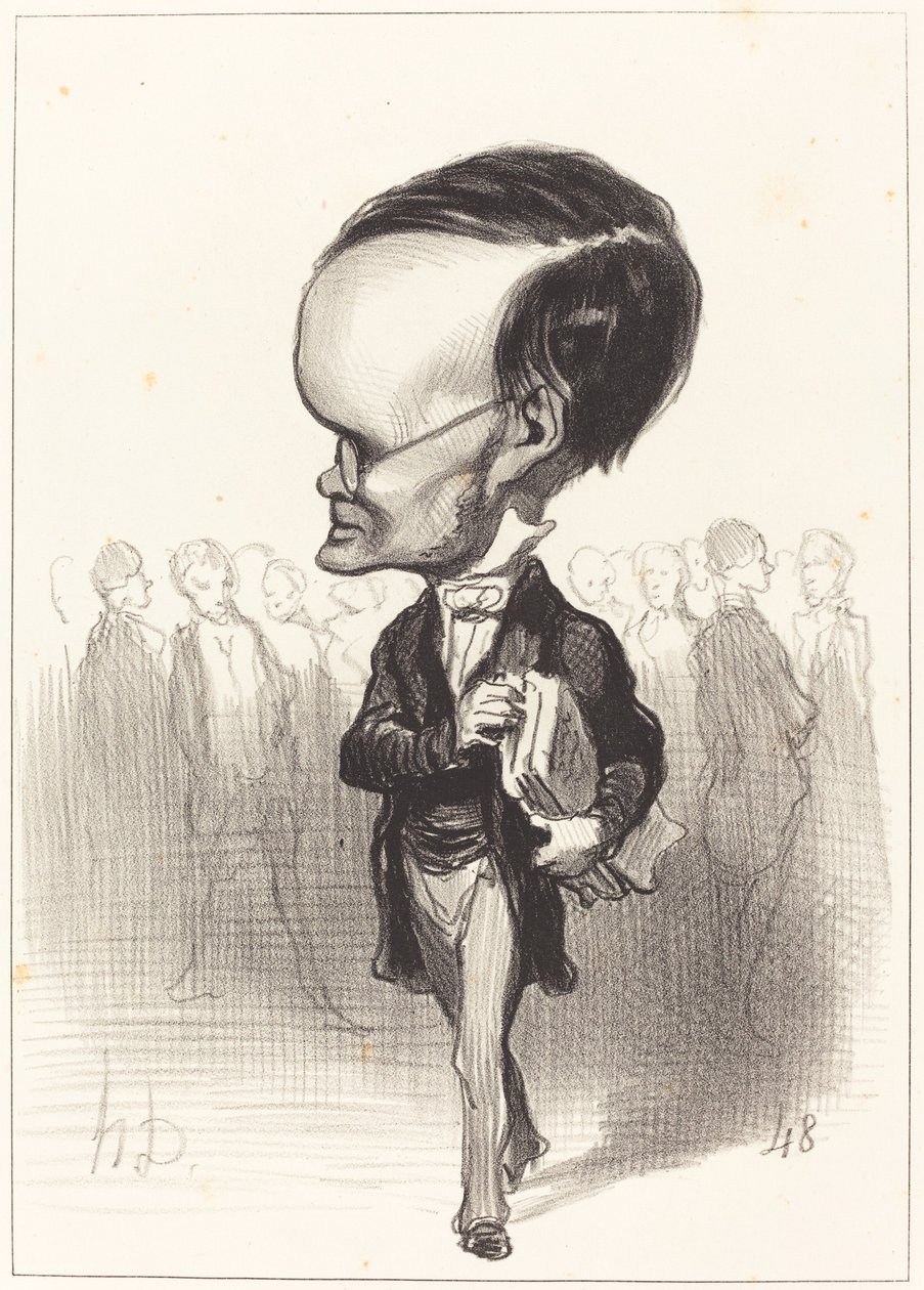 Arm. Jacques Lherbette de Honoré Daumier