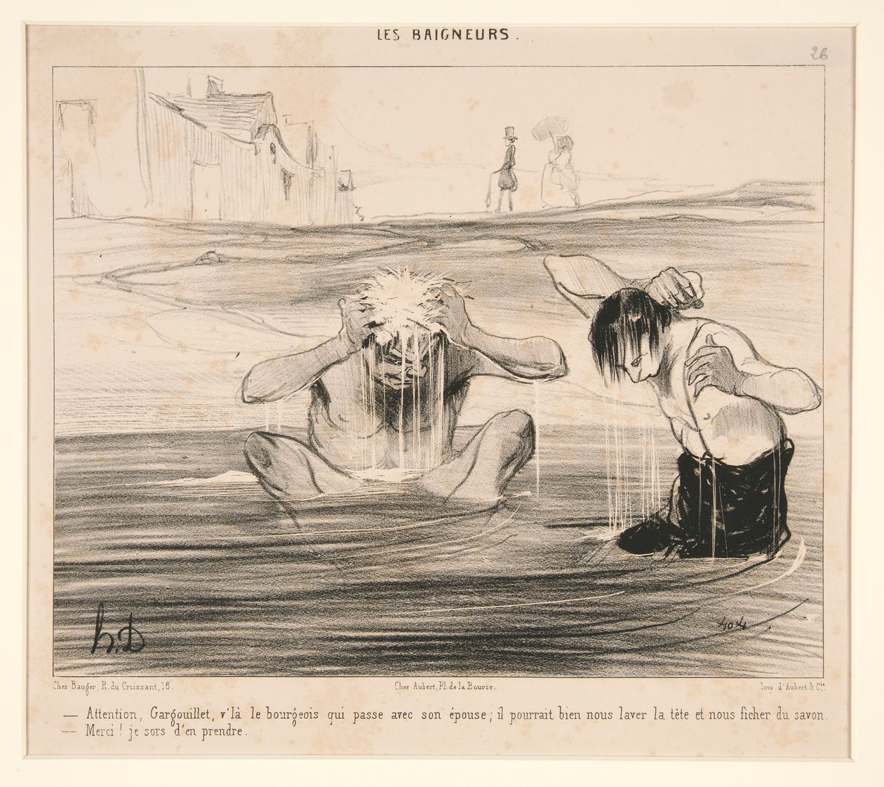 Advertencia, Gárgola, v de Honoré Daumier