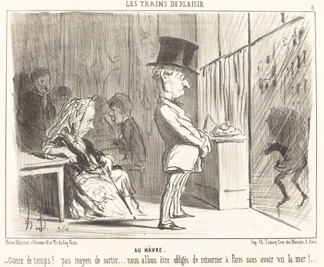 En El Havre de Honoré Daumier