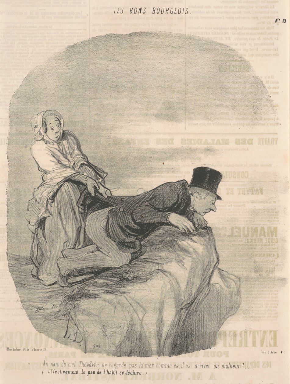 Por el amor de Dios, Théodore no mires... de Honoré Daumier