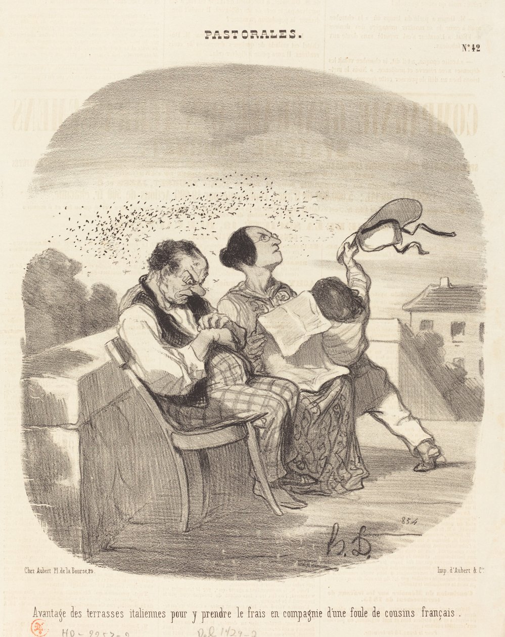 Ventajas de las Terrazas Italianas... de Honoré Daumier