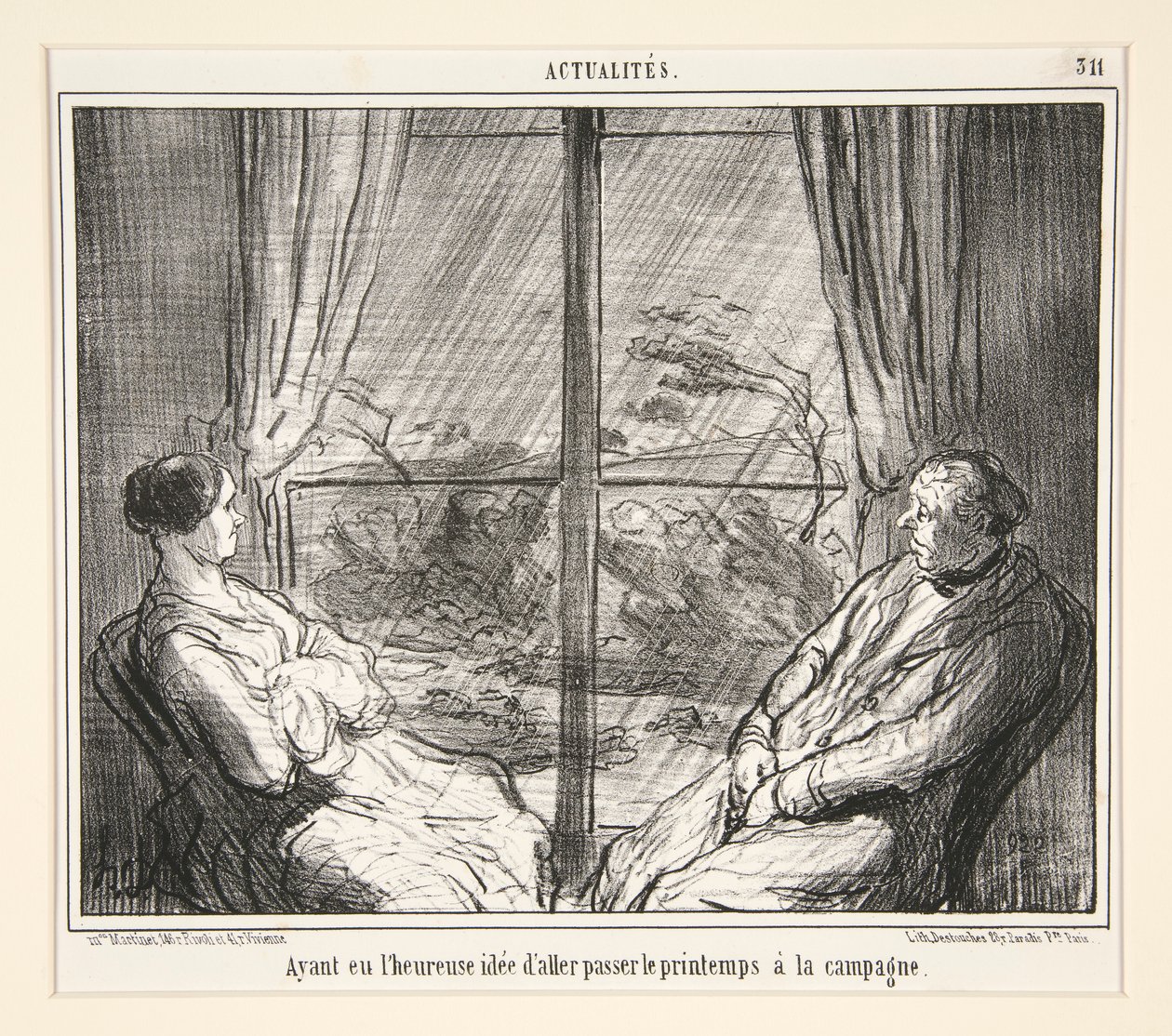Habiendo tenido la de Honoré Daumier