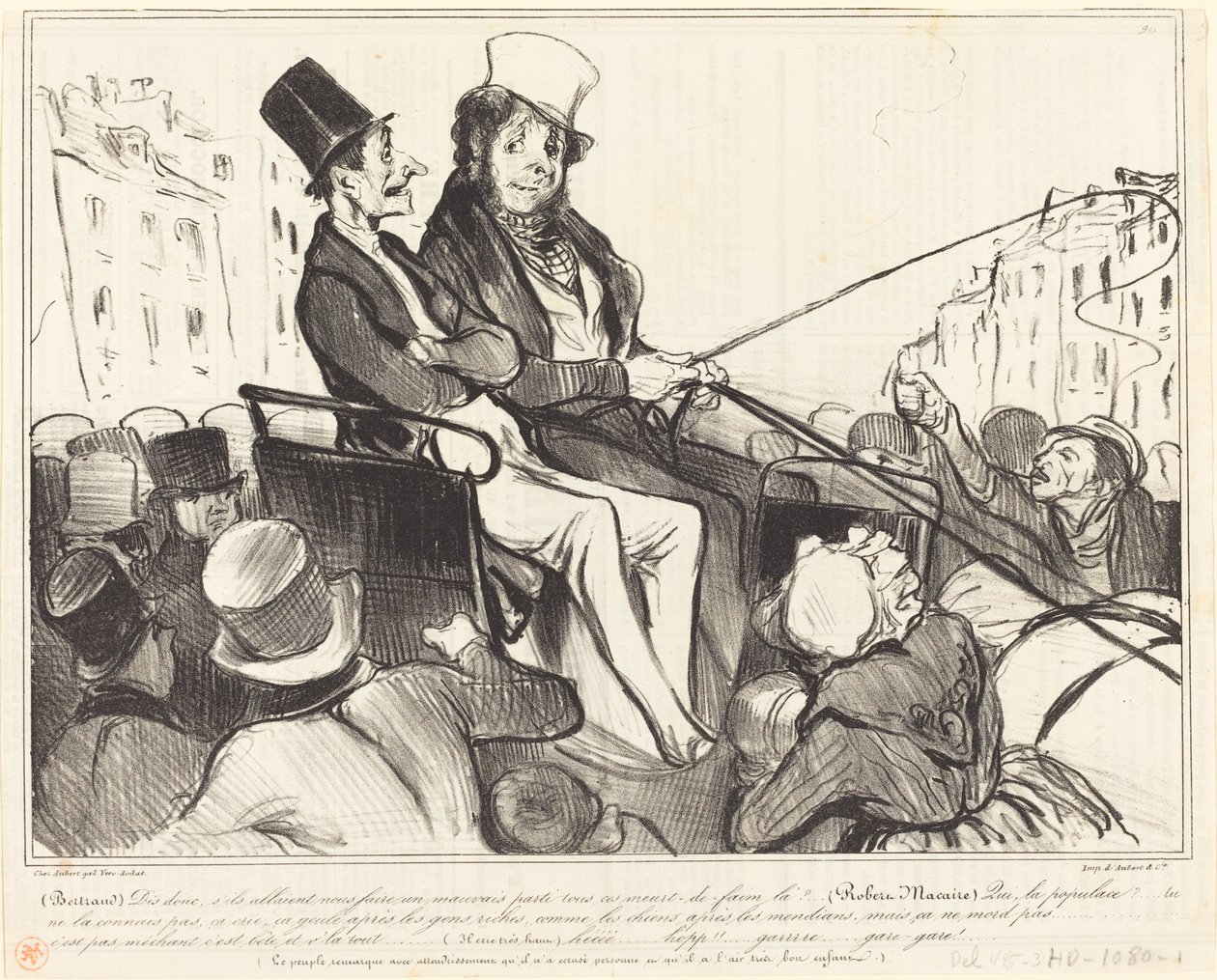 Bertrand, di entonces, si nos fueran a hacer... de Honoré Daumier