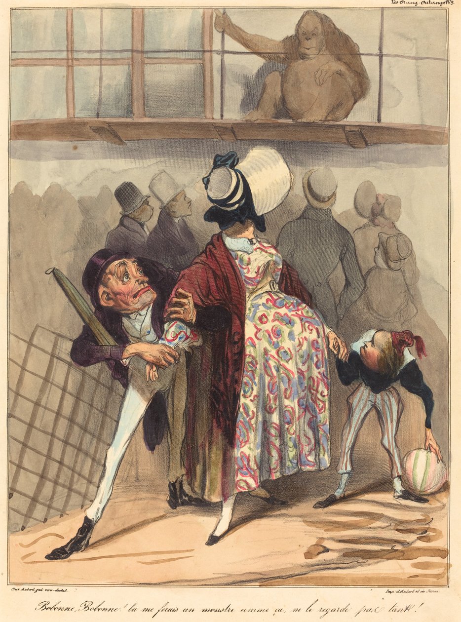 ¡Bobonne... no lo mires tanto! de Honoré Daumier
