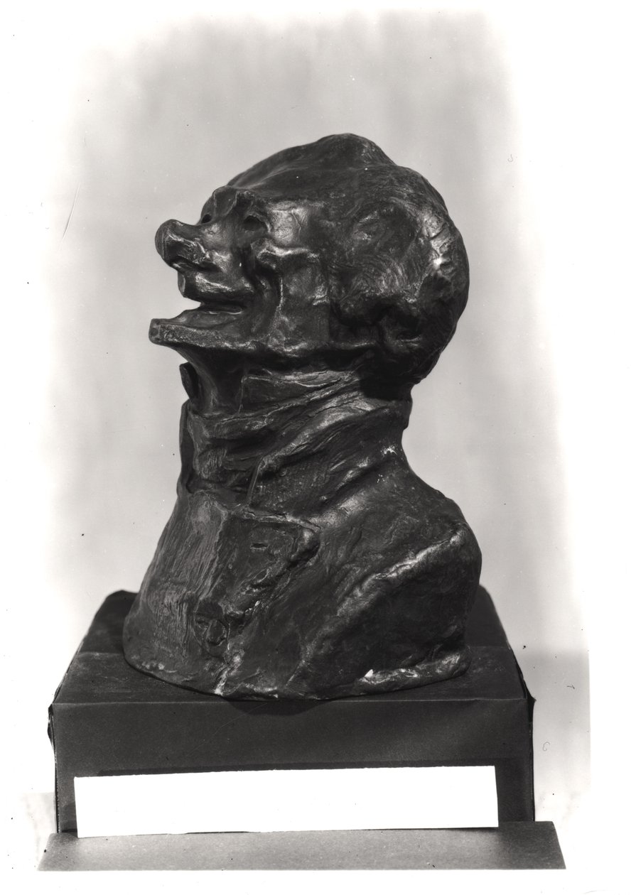 Busto de Charles Philipon (1800-62), c.1833 de Honoré Daumier