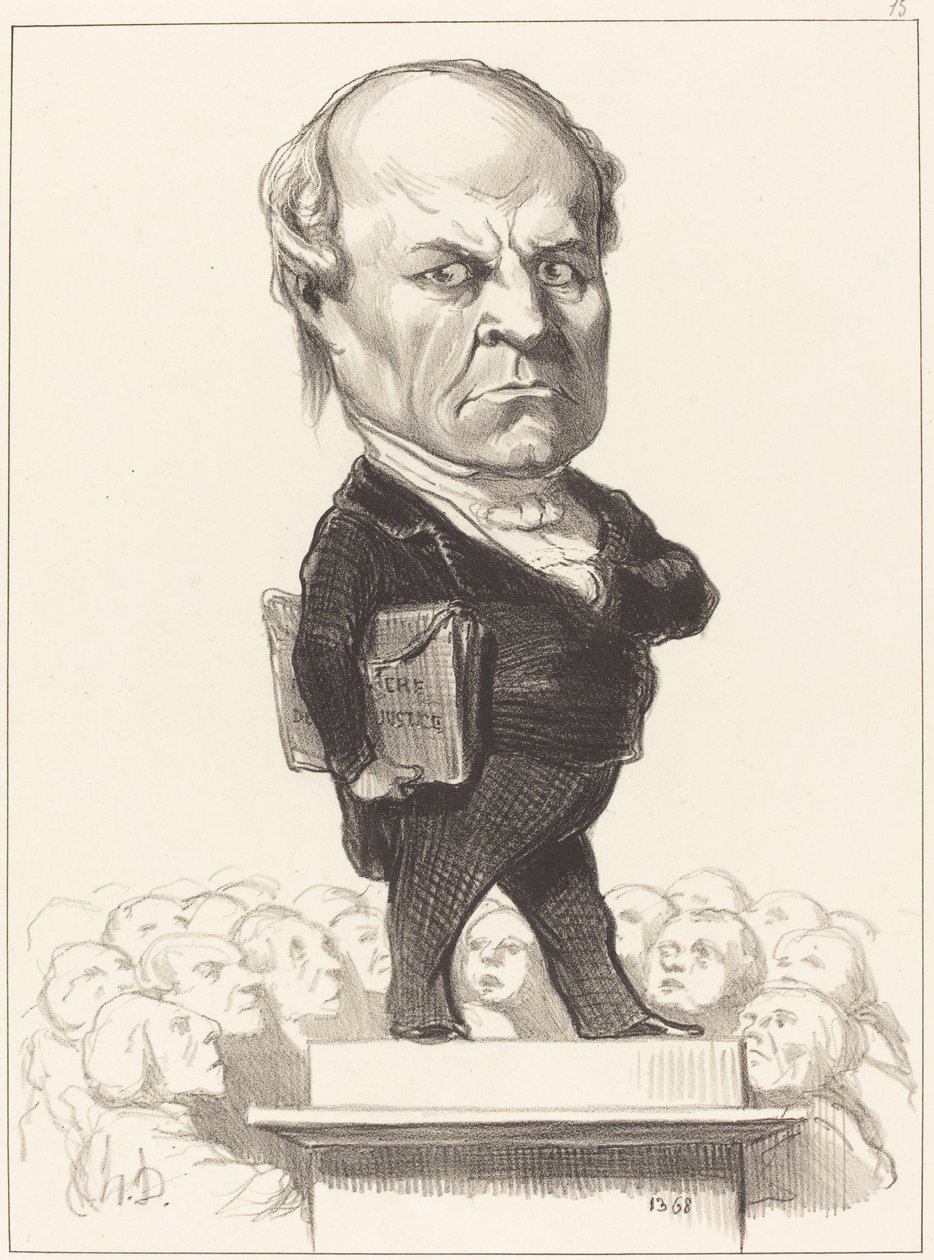 C.H. Odilon Barrot de Honoré Daumier
