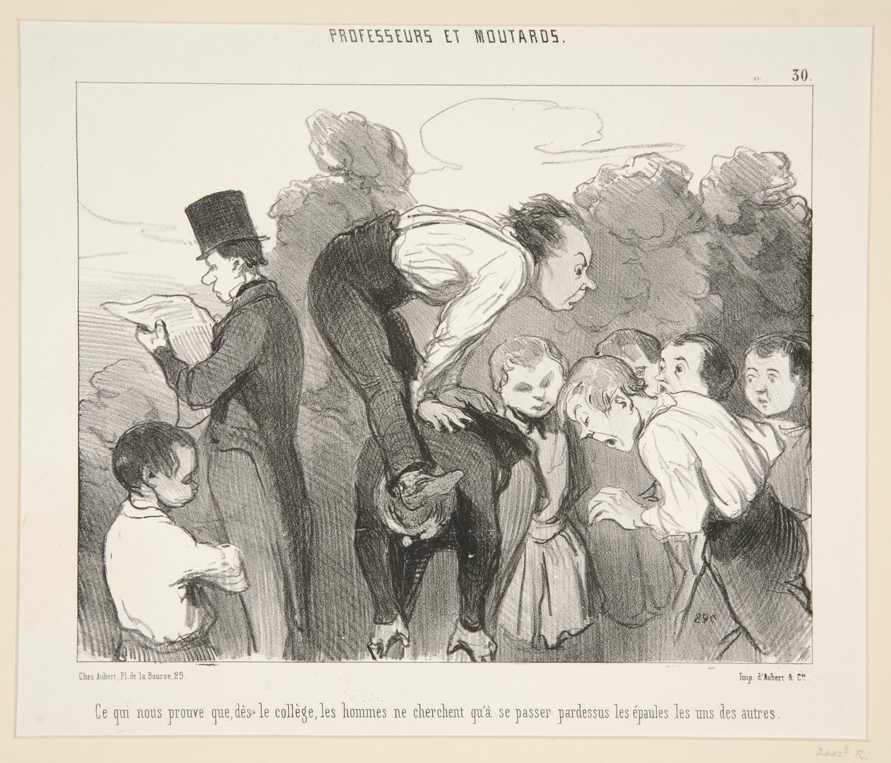 Lo que nos prueba que, desde la universidad de Honoré Daumier
