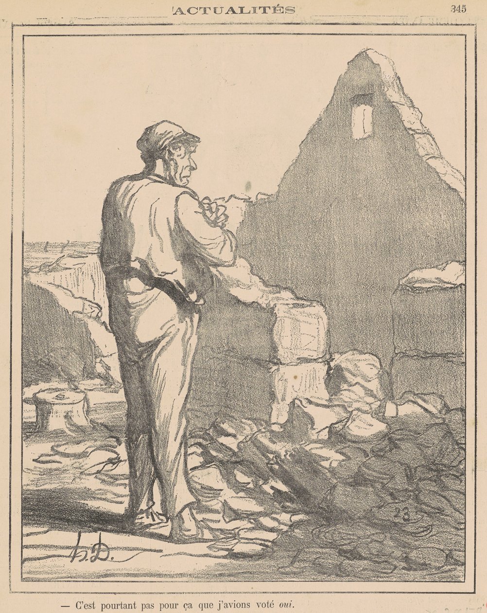 No es por eso... de Honoré Daumier
