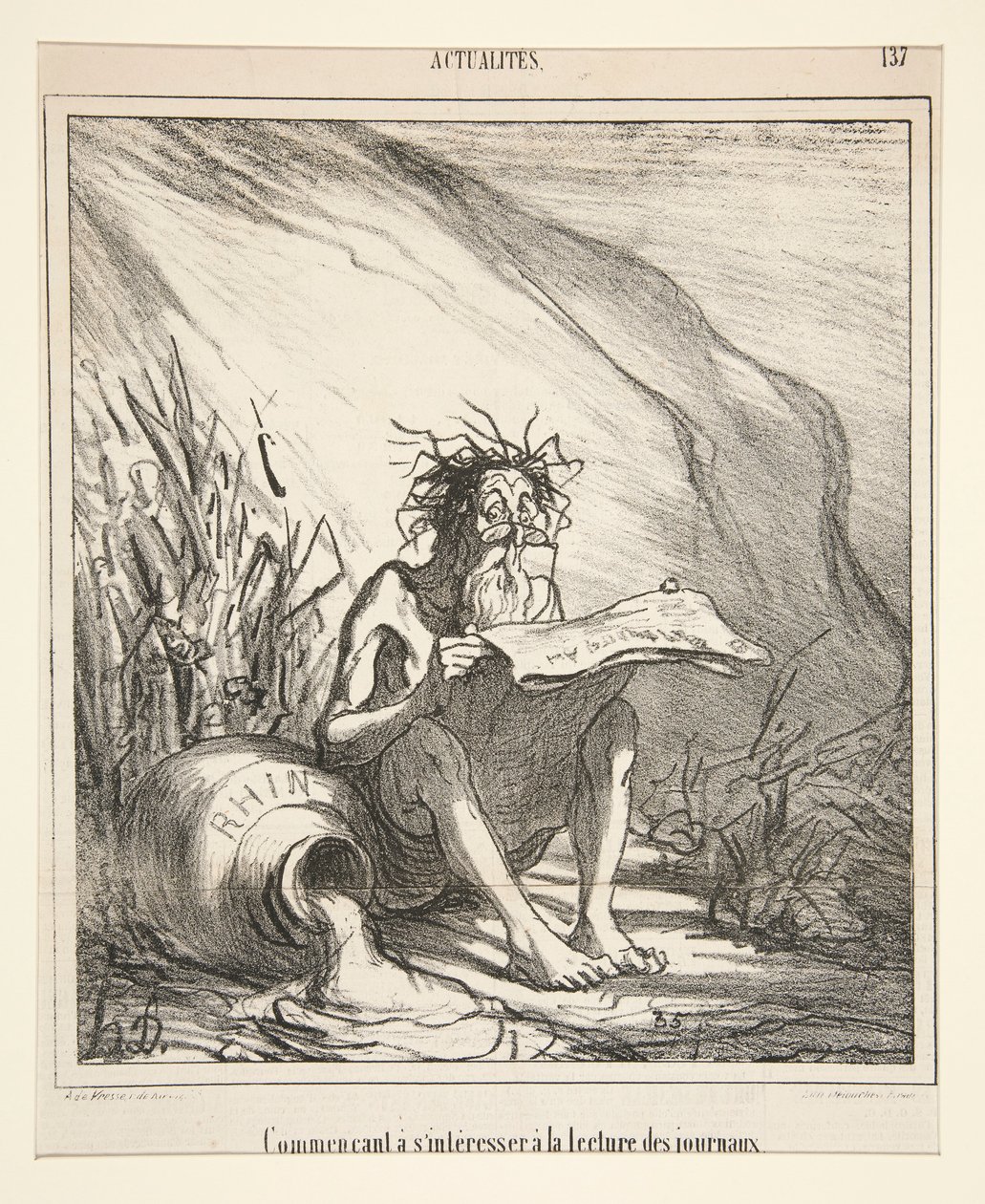 Comentante a s de Honoré Daumier