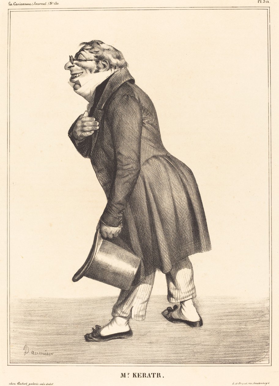 Conde de Kératry de Honoré Daumier