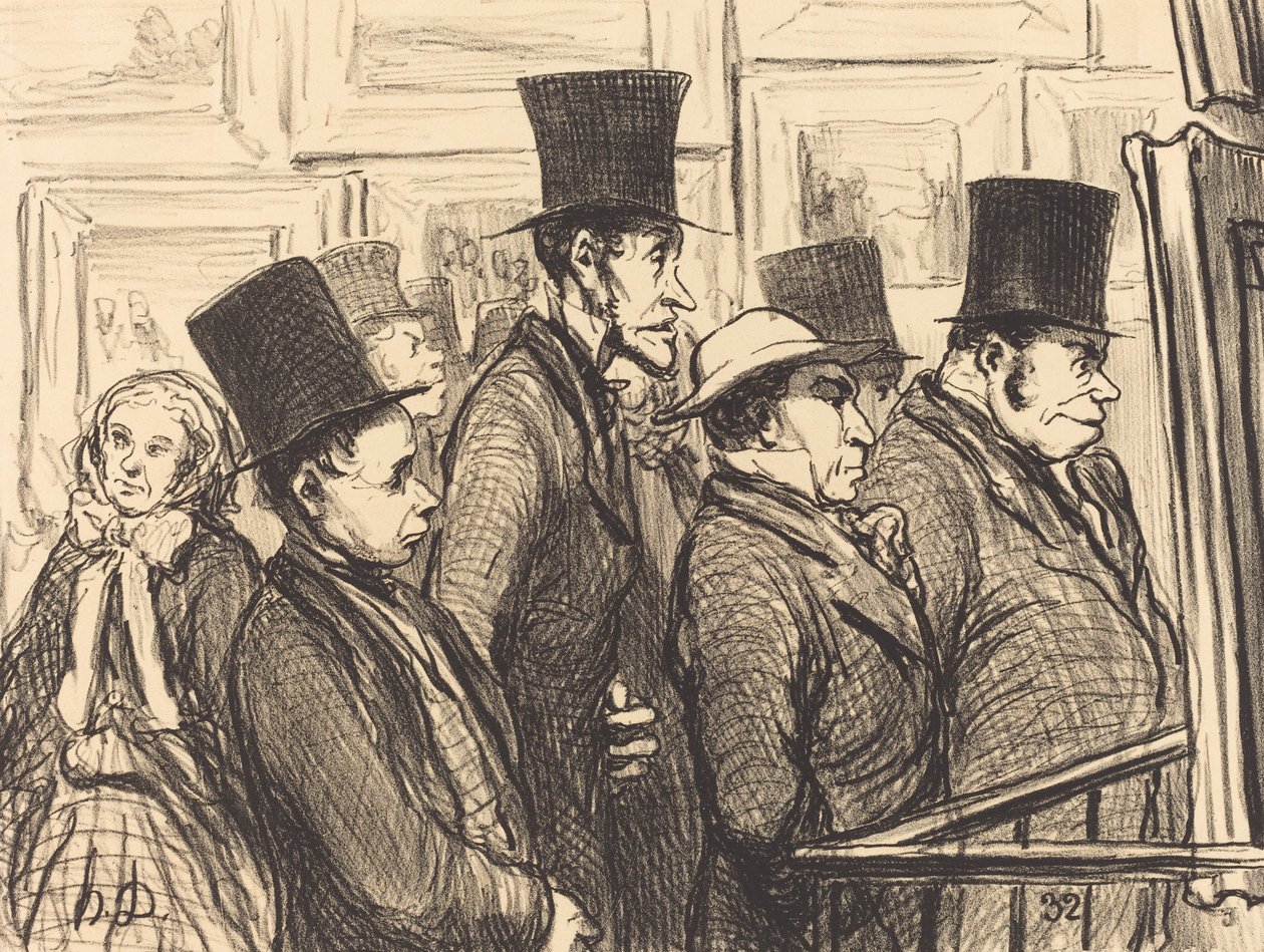 Cristi... ¡vaya un buey que está bien hecho!... de Honoré Daumier