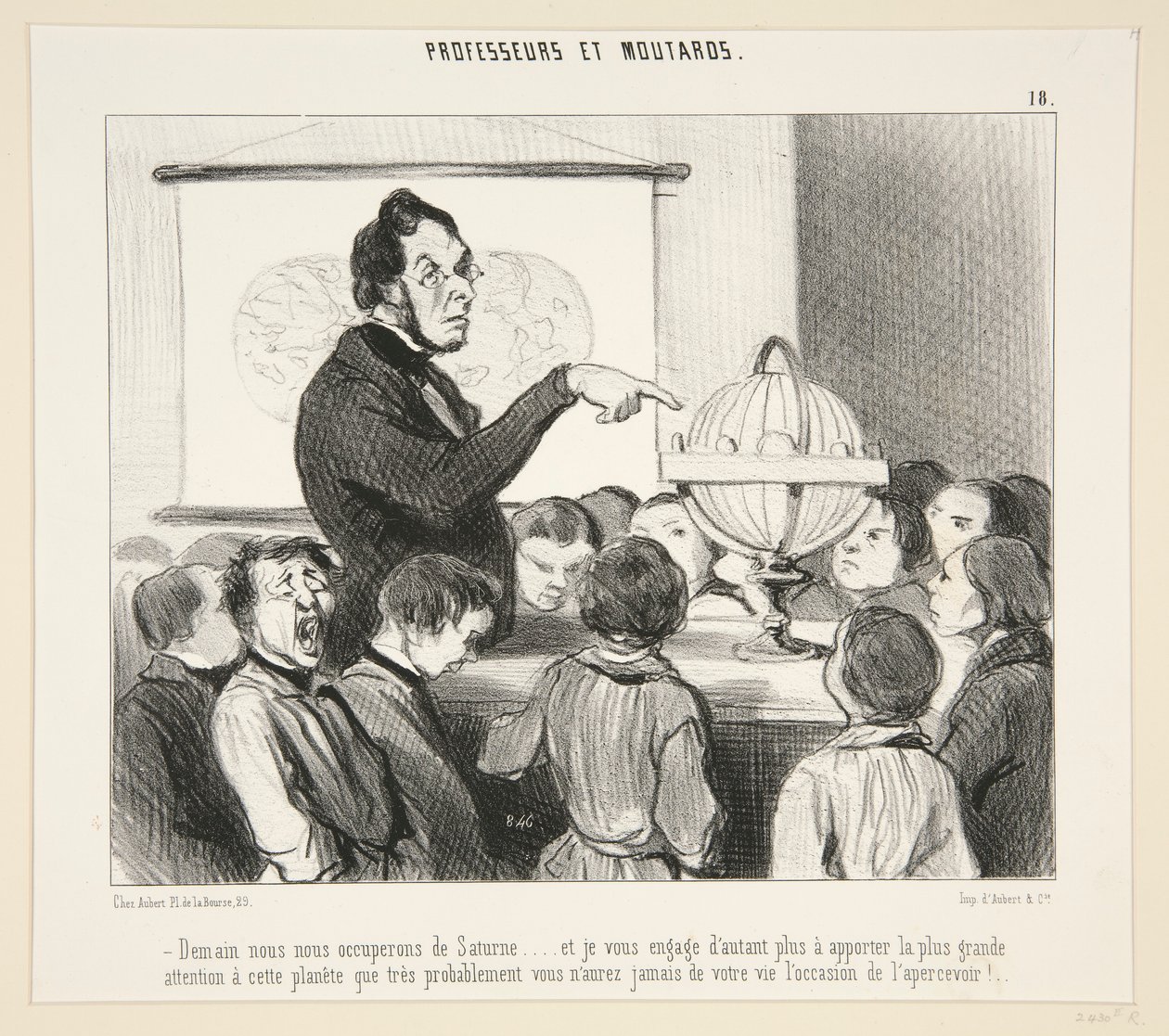 Mañana nos ocuparemos de Saturno de Honoré Daumier