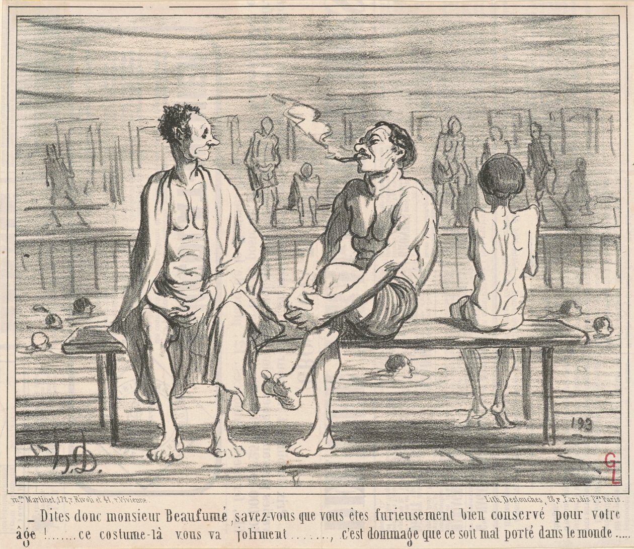 Dígame, señor Beaufumé... de Honoré Daumier