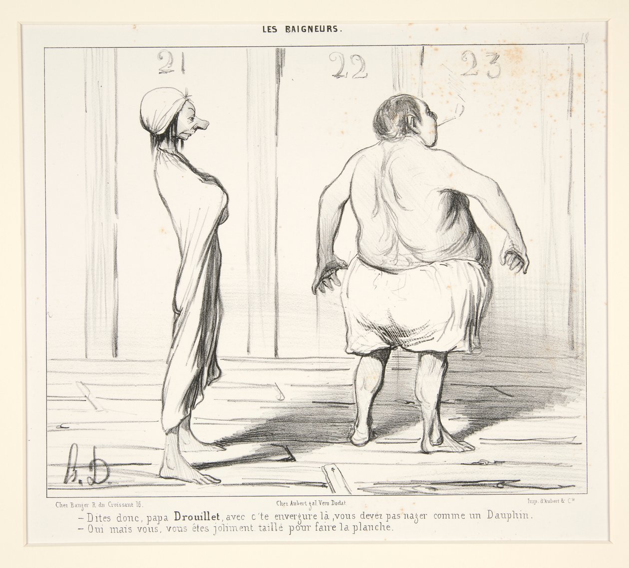 Dilo, papá Drouillet, con c de Honoré Daumier
