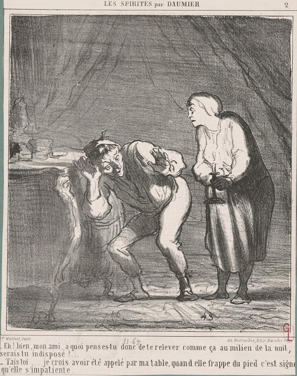 ¡Eh! Bien ... mi amigo, ¿en qué piensas? ... de Honoré Daumier