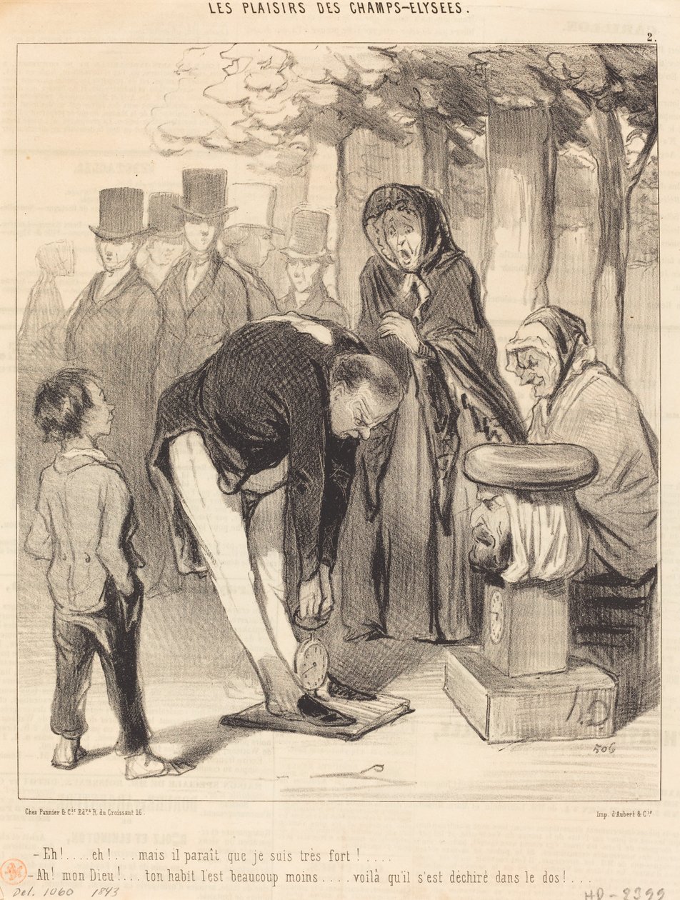 ¡Eh!... ¡Eh!... pero parece que... de Honoré Daumier