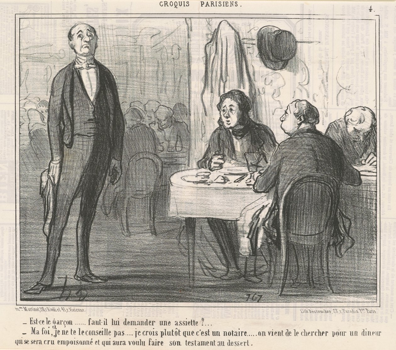 ¿Es el chico? de Honoré Daumier