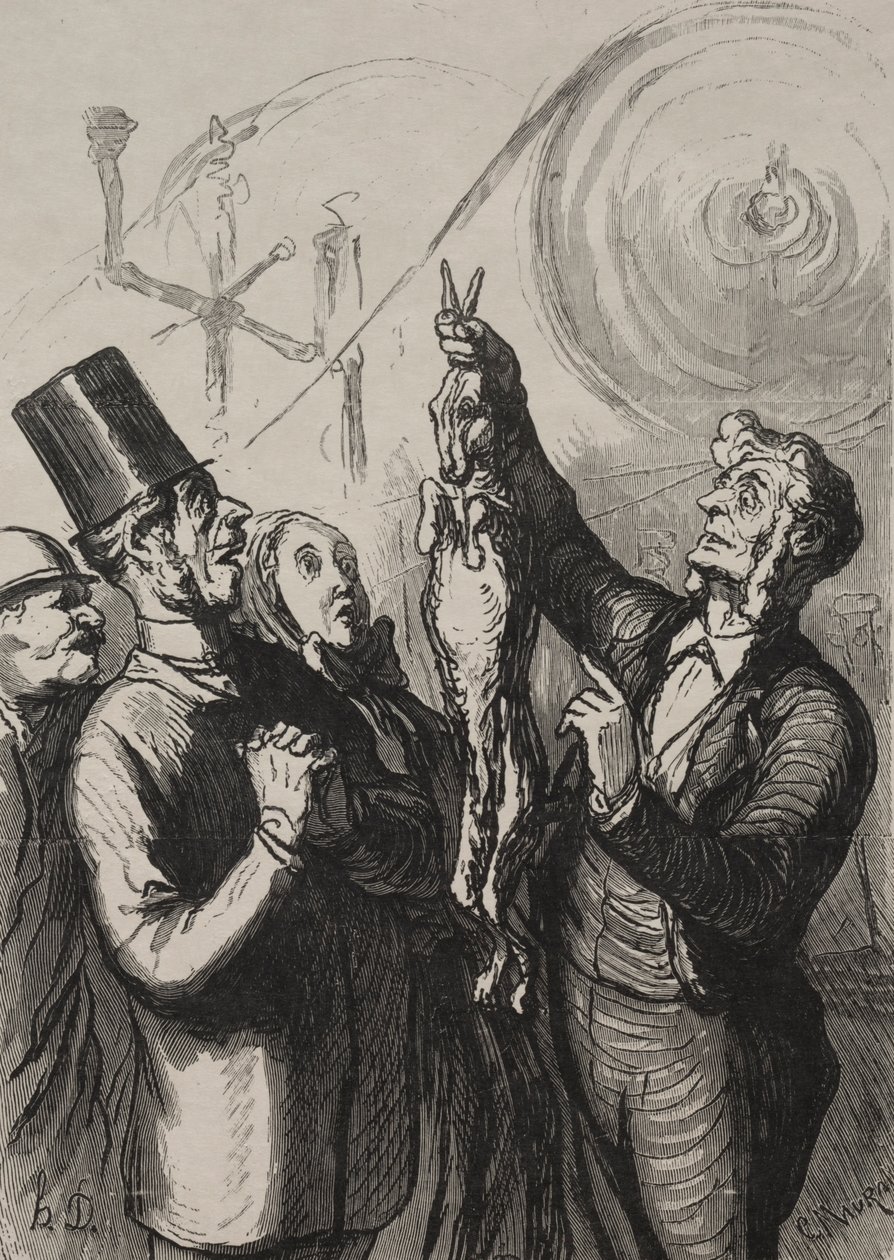Exposición universal: en diez minutos tendrás una gibelote y un sombrero de Honoré Daumier