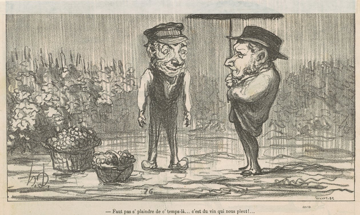 No te quejes de ese tiempo... de Honoré Daumier