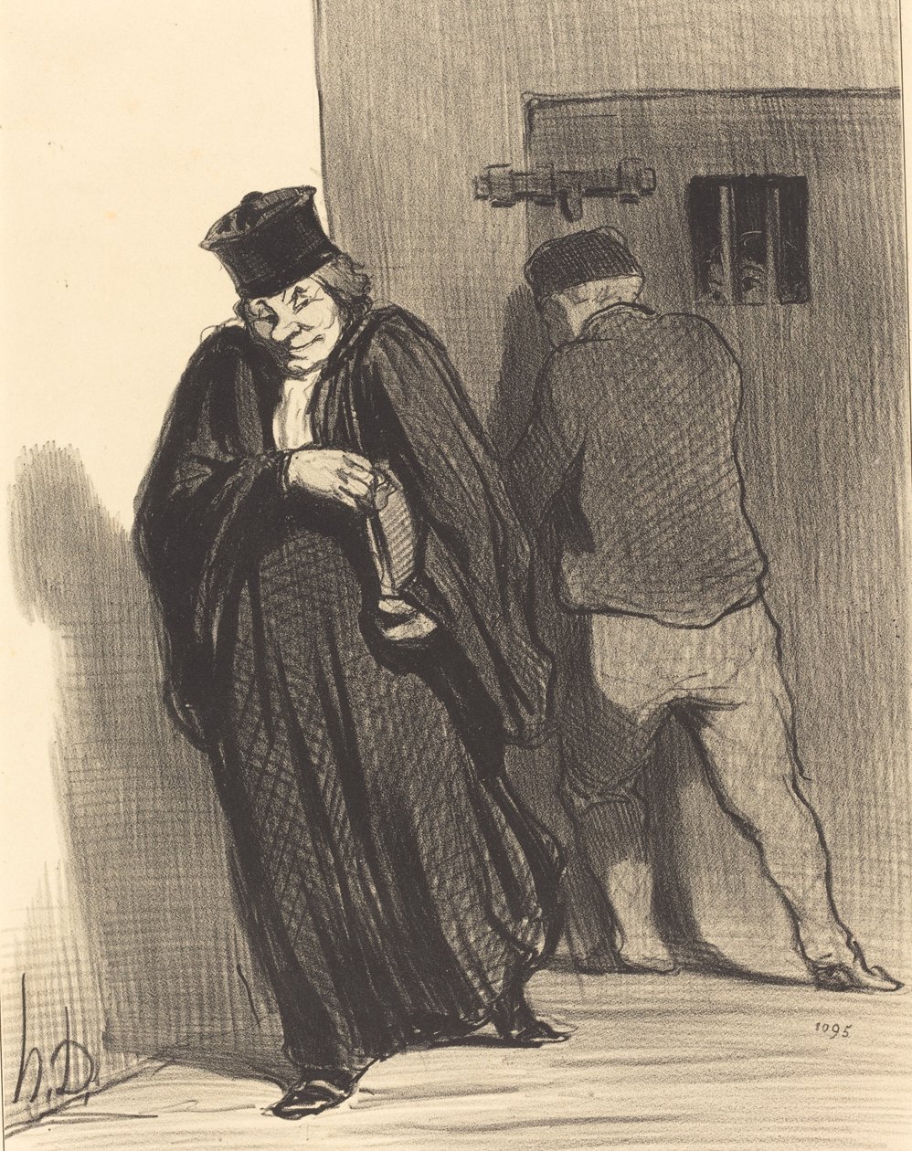 Parece... que mi muchacho es un gran sinvergüenza... de Honoré Daumier