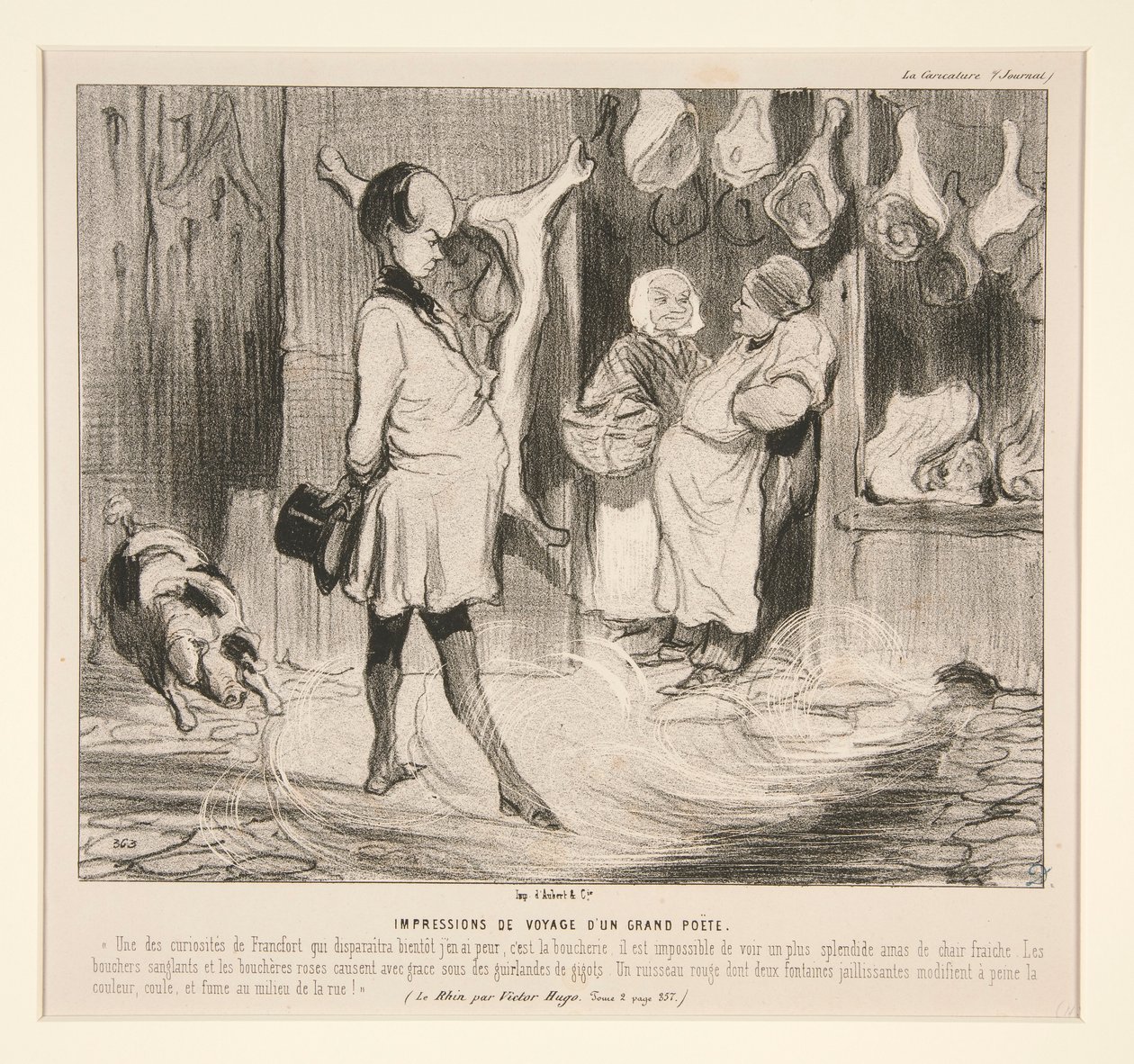 Impresiones de viaje de de Honoré Daumier