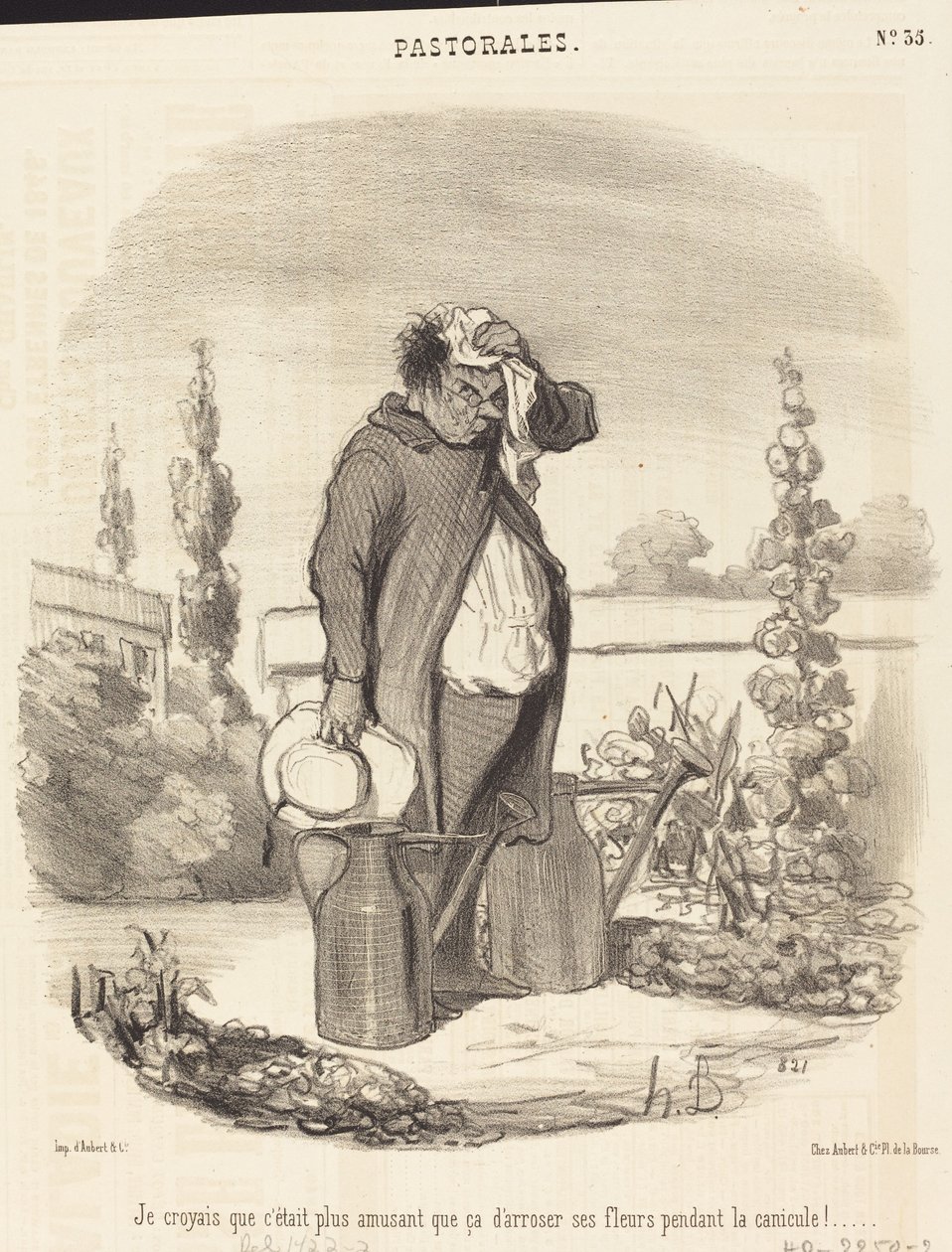 Yo creía que era más divertido que eso... de Honoré Daumier