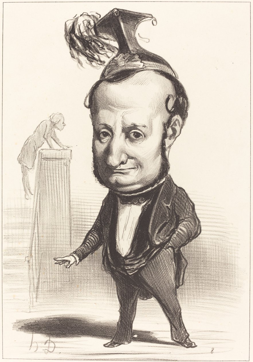 L.F. Raymond Wolowski de Honoré Daumier