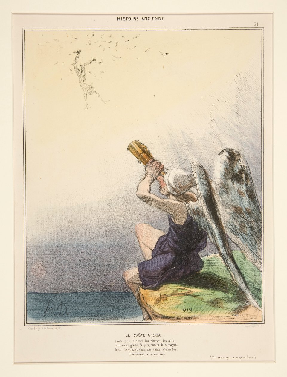 la caída d de Honoré Daumier