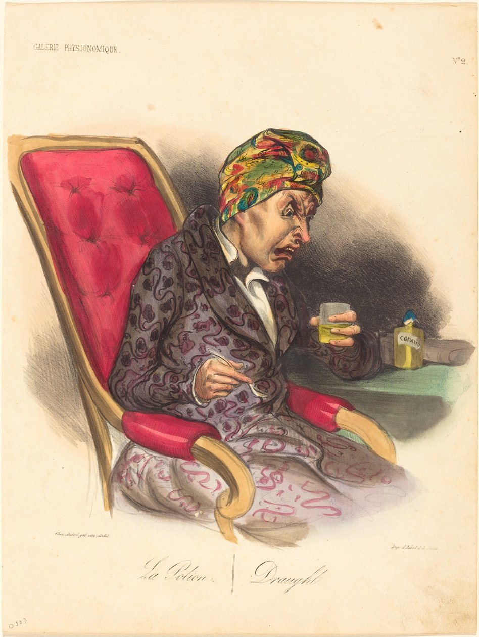 La Poción de Honoré Daumier