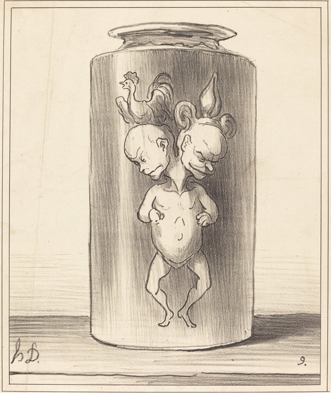 La fusión de Honoré Daumier