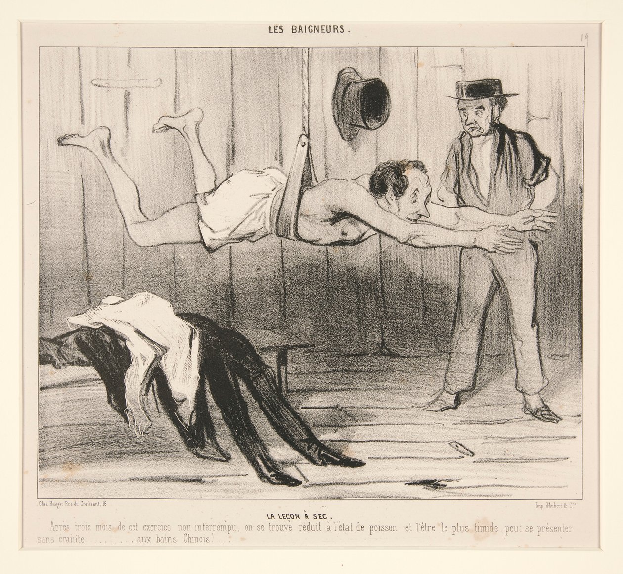 La lección fue seca. Después de tres meses de este ejercicio de Honoré Daumier