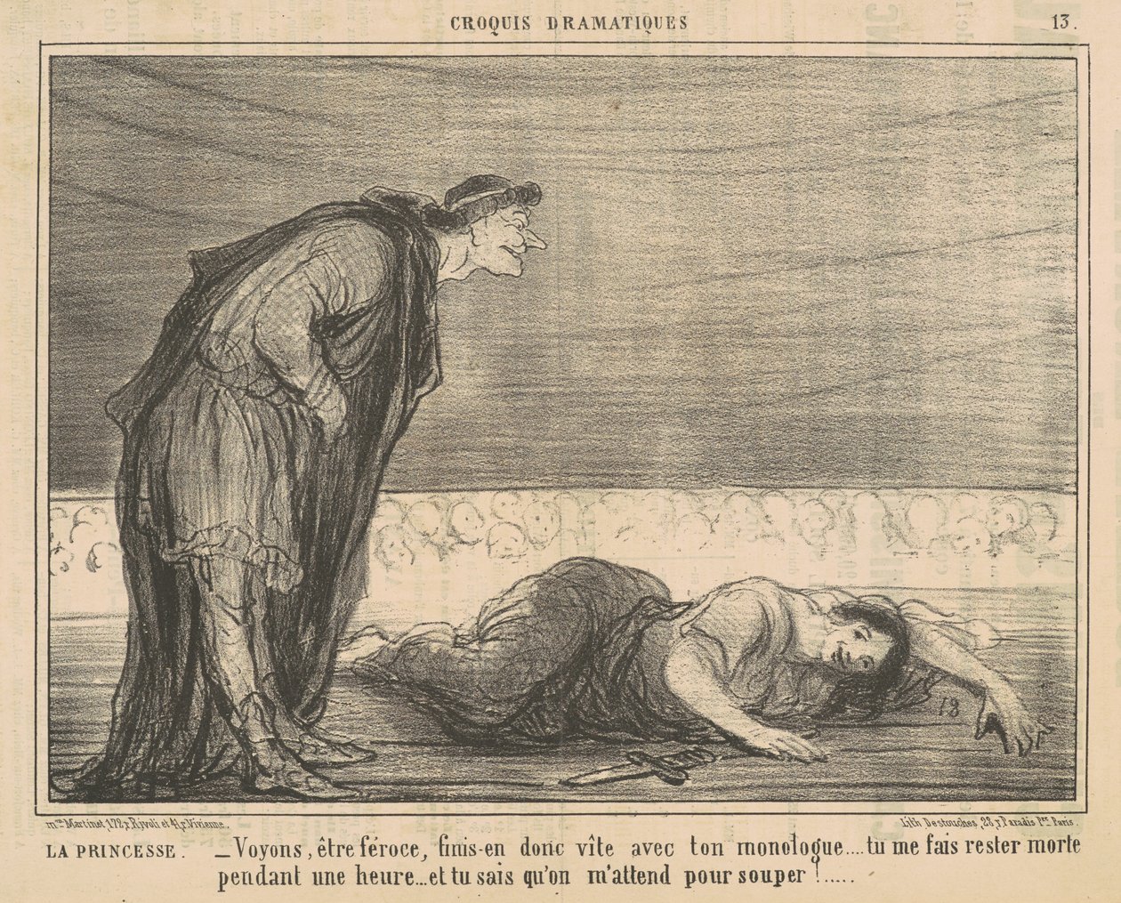 La princesa de Honoré Daumier