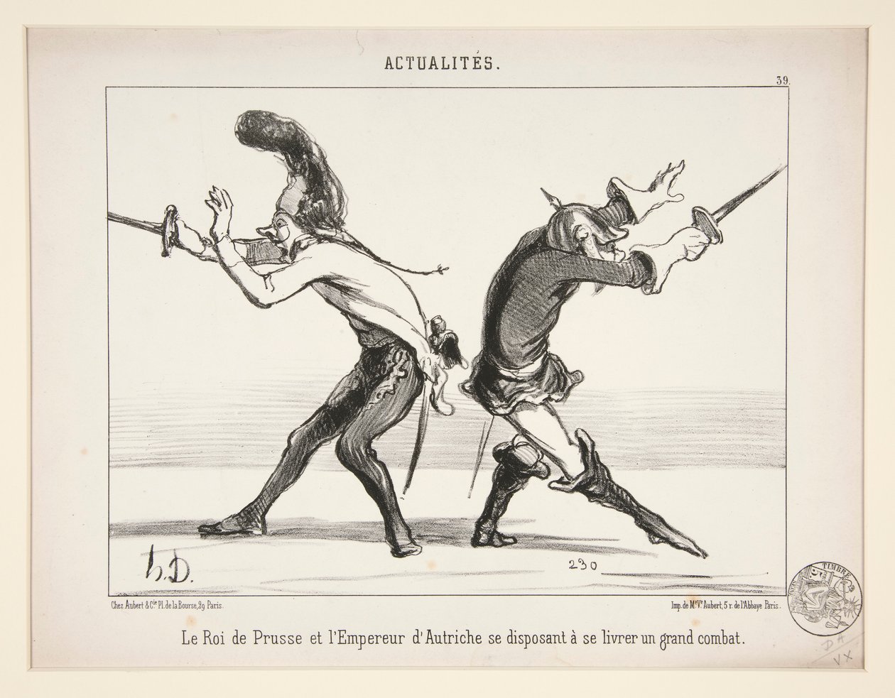 El Rey de Prusia y el de Honoré Daumier