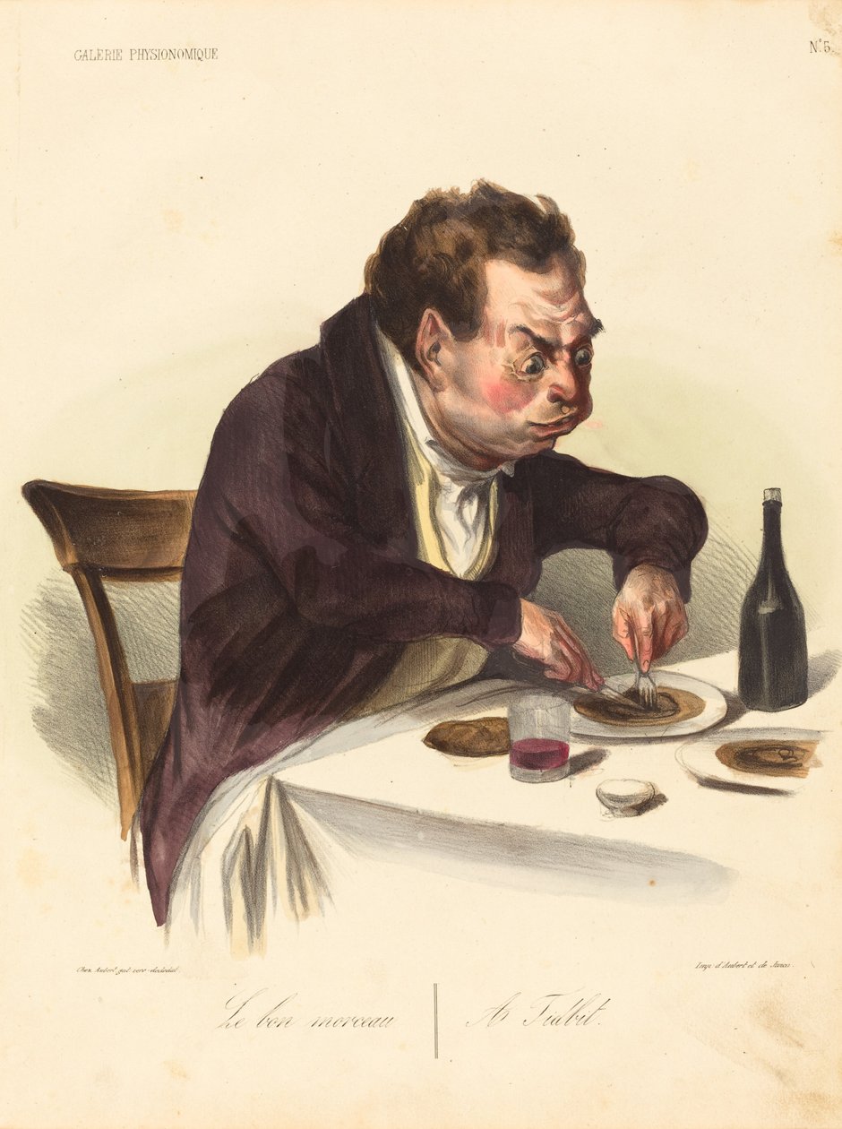 El buen trozo de Honoré Daumier