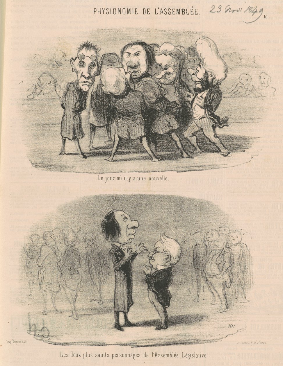 El día que hay una noticia de Honoré Daumier