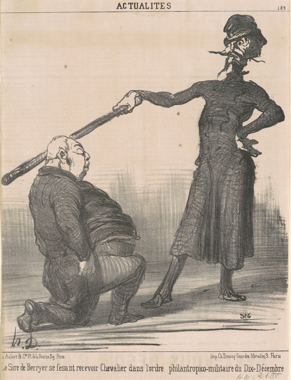 El señor de Berryer ... Caballero ... de Honoré Daumier