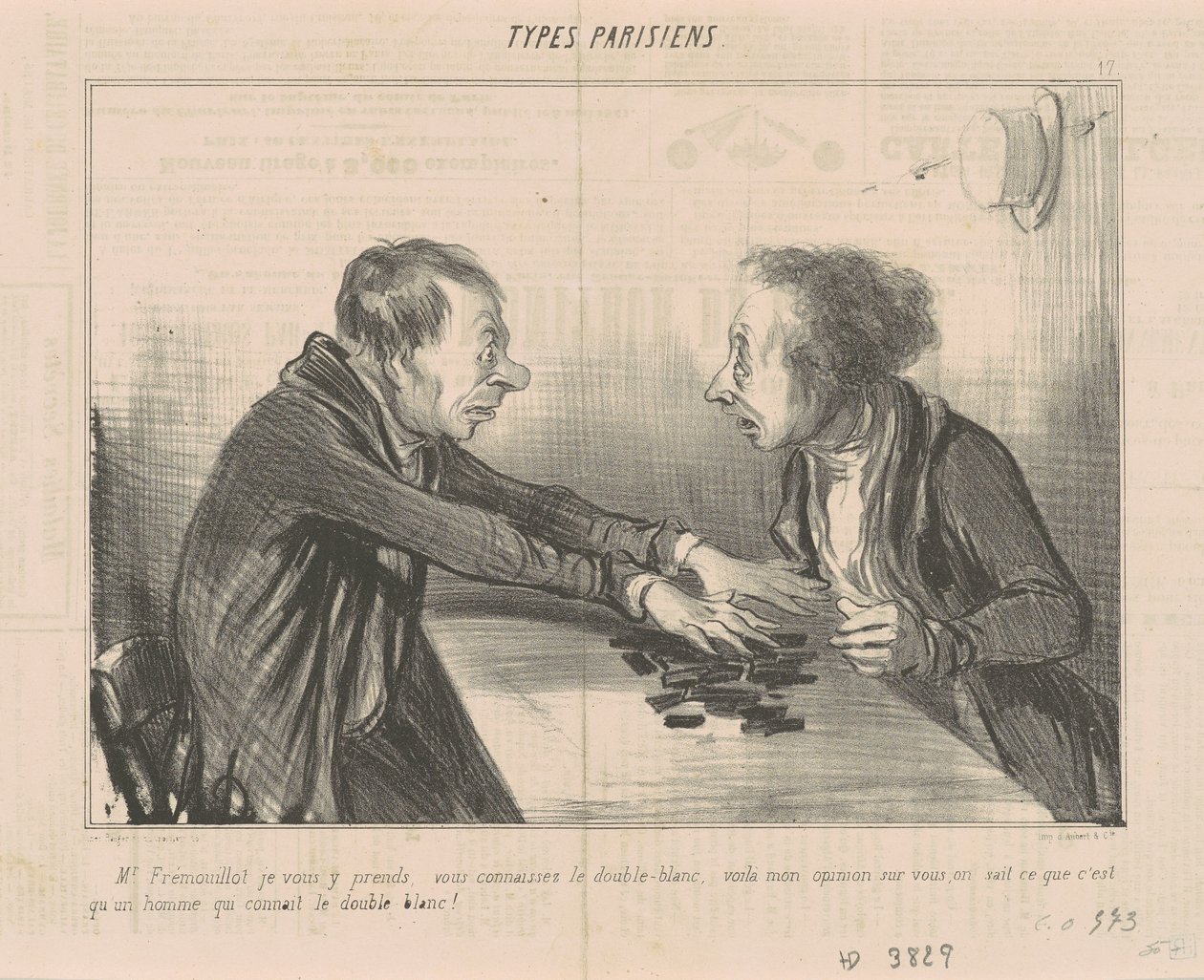 M. Frémouillot te atrapo, conoces... de Honoré Daumier